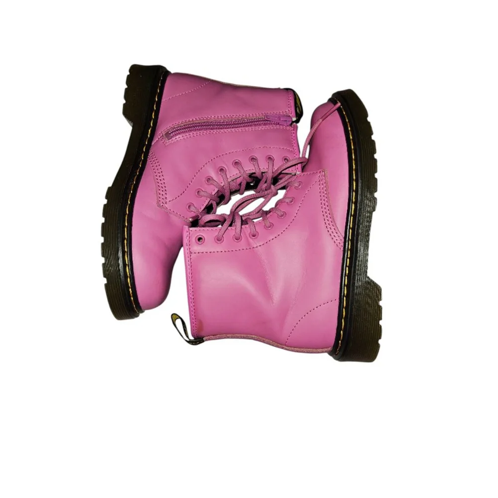 Dr. Martens Pink Boots Girl's Size 3
